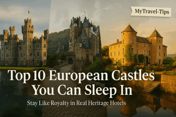 Top 10 European Castles You Can Sleep In – Stay Like Royalty in Real Heritage Hotels