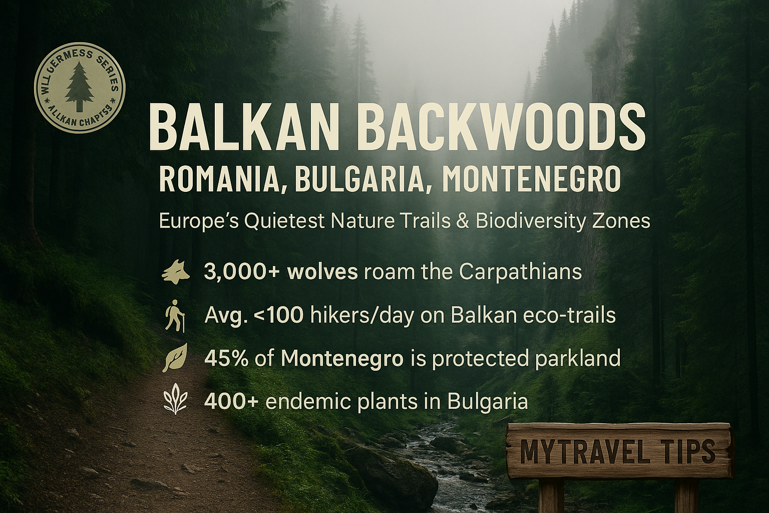 Balkan forest escapes
