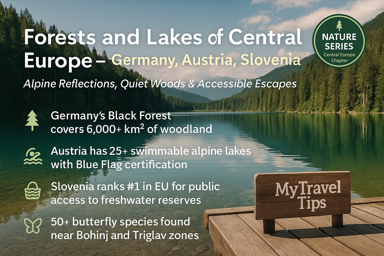 Central Europe forests and lakes