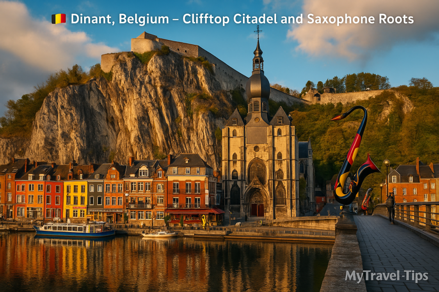 Dinant, Belgium Saxophones, cliffs, and colorful charm — Dinant on the Meuse is Belgium’s best-kept riverside secret