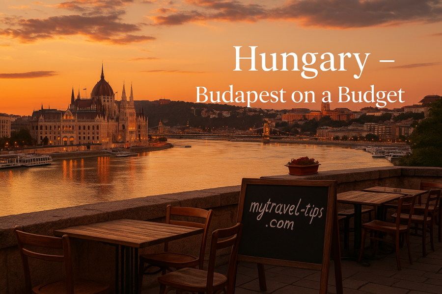 Hungary – Budapest on a Budget Budapest’s grandeur doesn’t come at a high price — captured along the Danube with Parliament at sunset