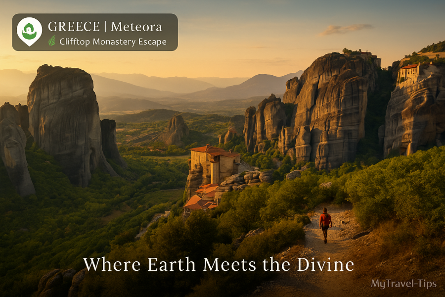 Meteora, Greece Meteora’s suspended monasteries offer a soul-stirring blend of vertical geology, serenity, and spiritual heritage