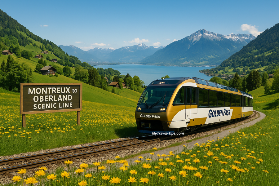 Montreux–Oberland Bernois Line – Switzerland The Montreux–Oberland Bernois Line blends alpine charm and lake views — Switzerland’s scenic masterpiece