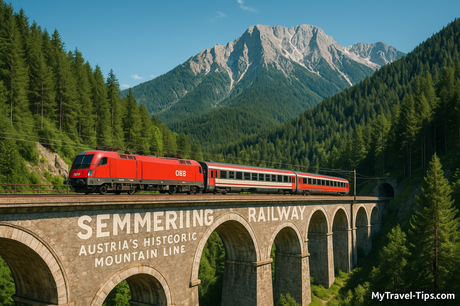 Semmering Railway – Austria Austria’s Semmering Railway winds through forests and viaducts — Europe’s first true mountain railway