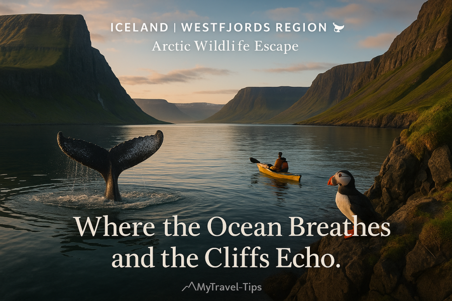 Iceland’s Westfjords — a wild sanctuary where whales surface, puffins nest, and travelers rediscover silence